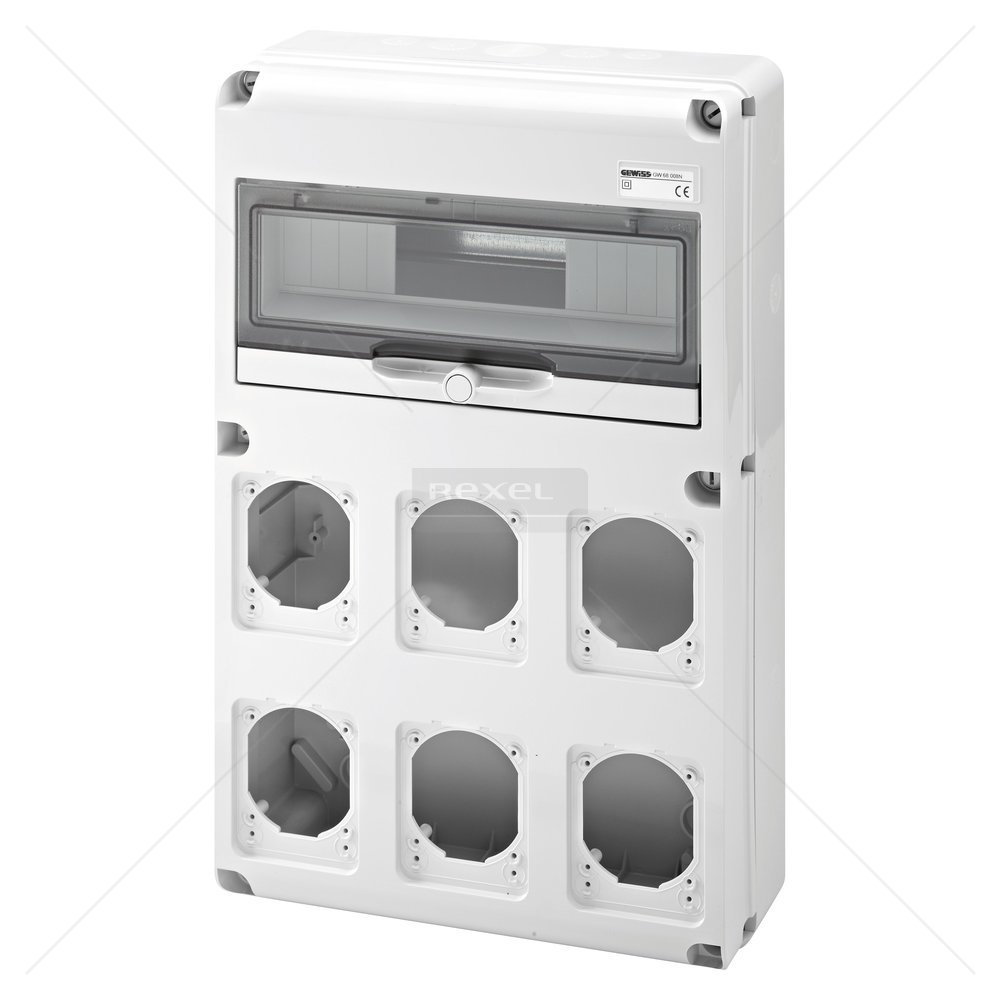 Gradbiščna omarica GEWISS 68 Prazna 14M