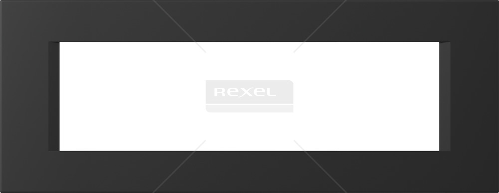 Okrasni okvir MODUL LINE 7M ČR HOR PVC Mat Unipack [OL70SB-U – 4326238]