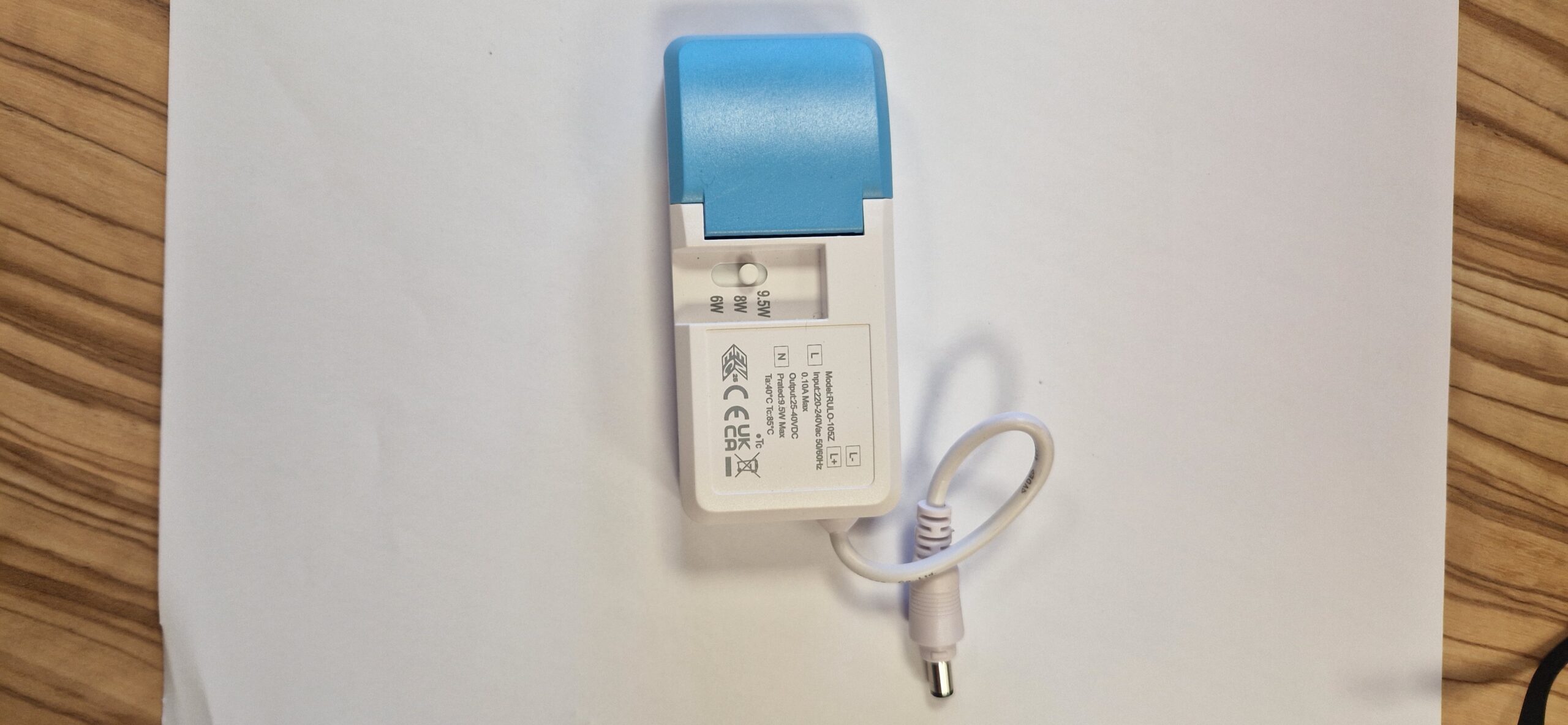 Vgradni panel LED THORNeco ZOE VARIOFLEX LED 3/5/6,5W 3000/3500/4000K bela okrogel fi 146mm IP44 - slika 3