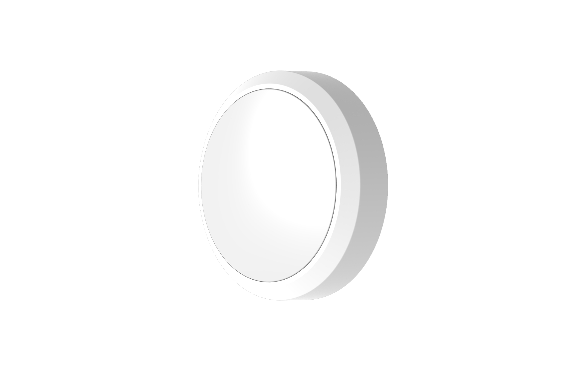 Stropna/stenska plafonjera ZEBRA LED 10/12/14,6/16,7W 3000/4000/6500K, 1200/1450/1700/2000lm, BEL okrogel N/O fi 308mm, IP66