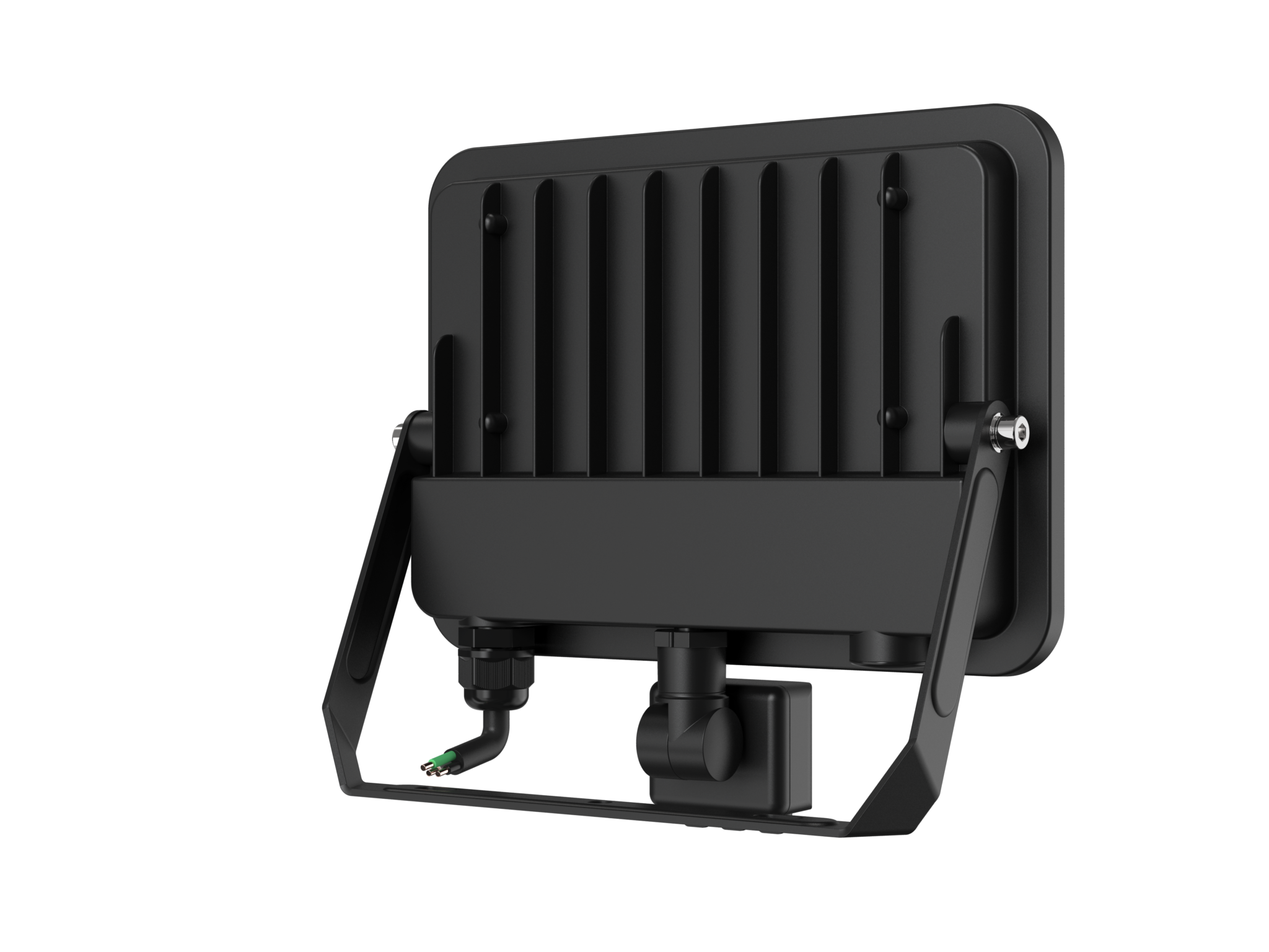 Simetrični reflektor ZEBRA CCT LED 25/40/50W s senzorjem gibanja 3000/4000/6500, 3500/5600/7000lm LED driver IP44 ČRN - slika 2